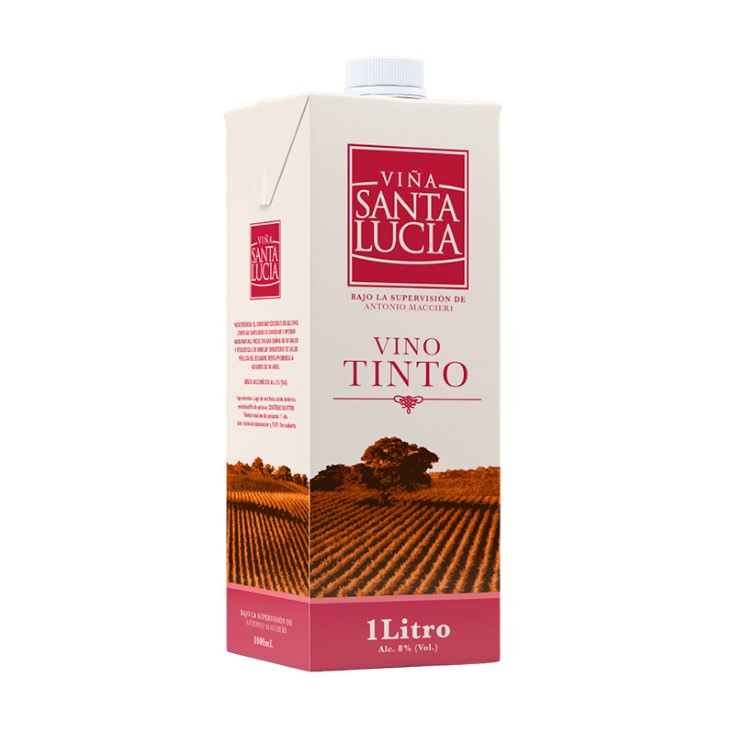 Santa Lucia Vino Tinto Tetrapack 1 Lt