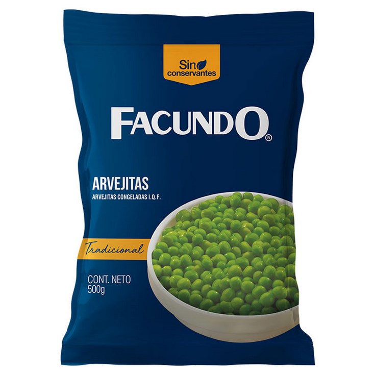 Arvejas Facundo 500 Gr