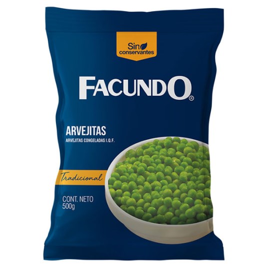 Arvejas Facundo 500 Gr