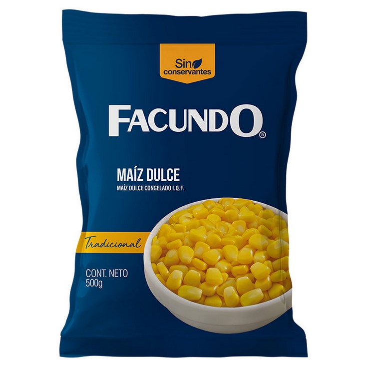 Maiz Dulce Facundo 500 Gr