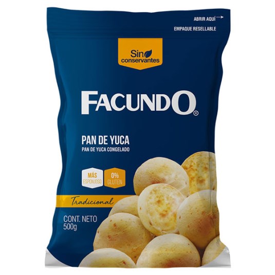 Pan De Yuca Facundo 500 Gr
