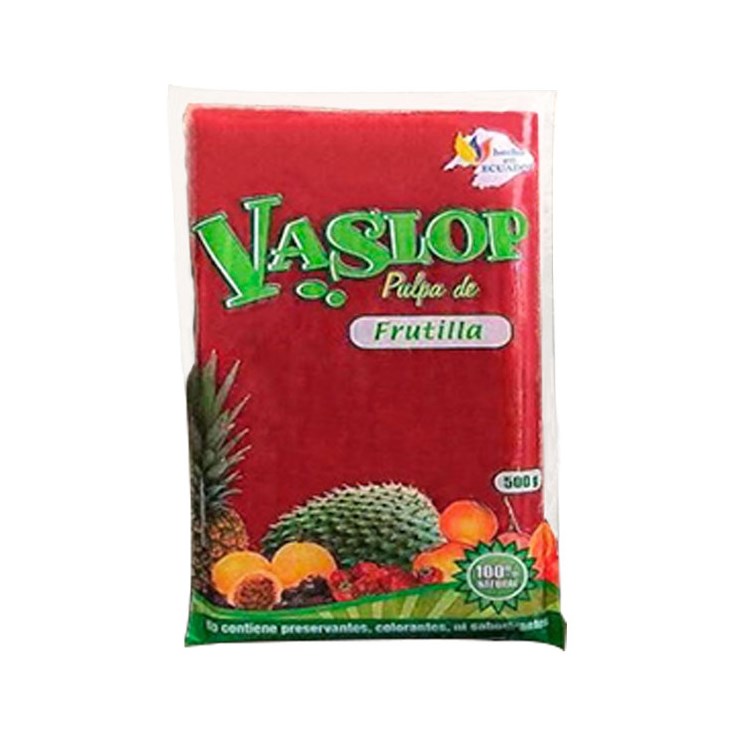 Vaslop Pulpa Congelada Frutilla 500 Gr