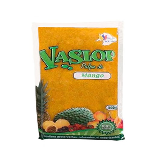 Vaslop Pulpa Congelada Mango 500 Gr