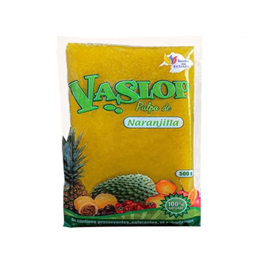 Vaslop Pulpa Congelada Naranjilla 500 Gr