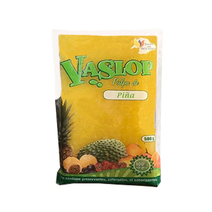 Vaslop Pulpa Congelada Piña 500 Gr