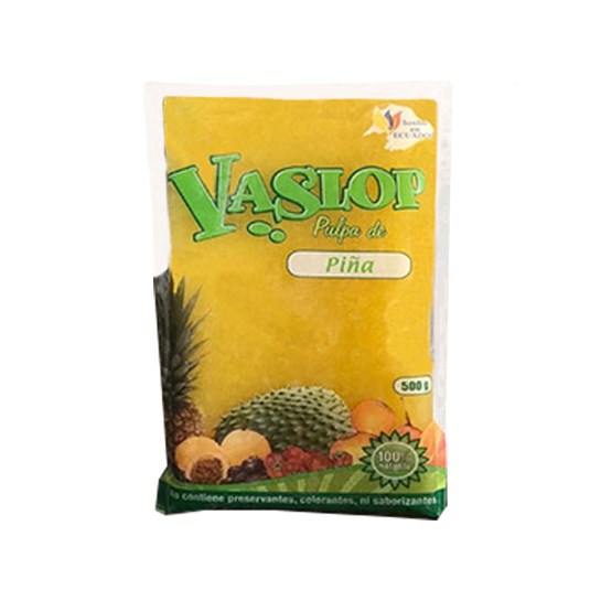 Vaslop Pulpa Congelada Piña 500 Gr