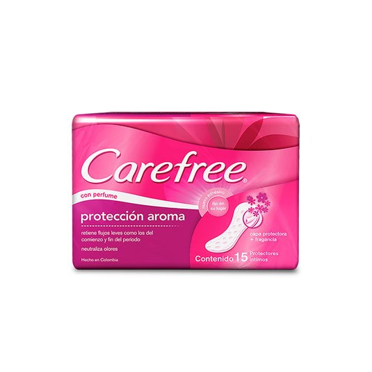 Protectores Diarios Desodorante Carefree 1 Un