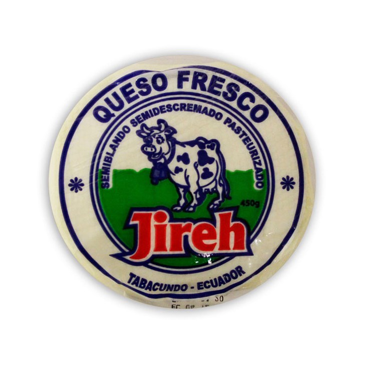 Queso Fresco Jireh 450 Gr.