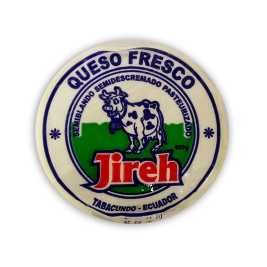 Queso Fresco Jireh 450 Gr.