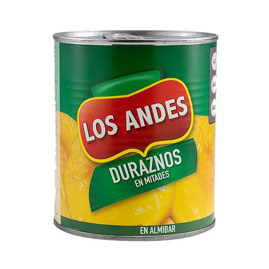 Duraznos Los Andes 820 Gr