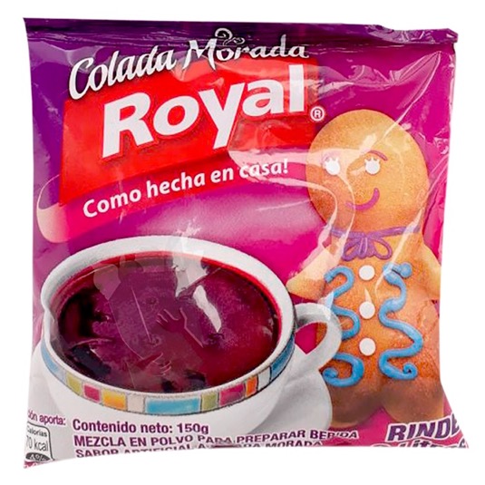 Royal colada morada 150 gr.
