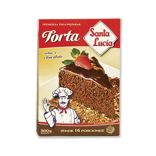 Cake Chocolate Santa Lucía Chocolate 500 Gr.