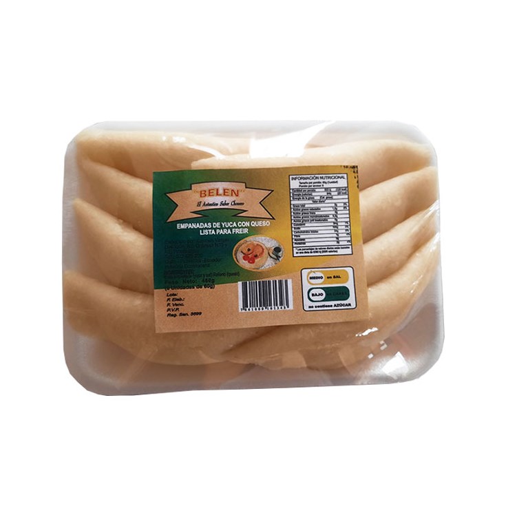 Empanadas De Yuca Con Queso Belen X 8 Uni