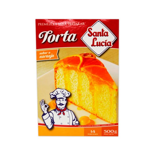 Cake Naranja Santa Lucía 500 Gr.