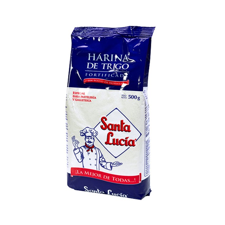 Harina Sin Polvo de Hornear Santa Lucía 500 Gr. Harina Sin Polvo de Hornear Santa Lucía 500 Gr.