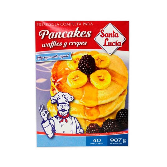 Premezcla Polvo para Pancakes Santa Lucía