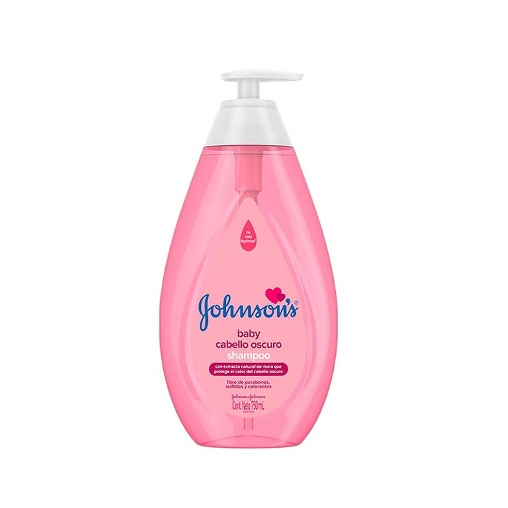 Shampoo Romero Cabellos Oscuro Johnson´S Baby