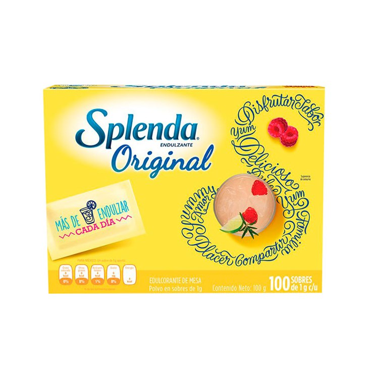 Azúcar Dietética Splenda X 100 Uni