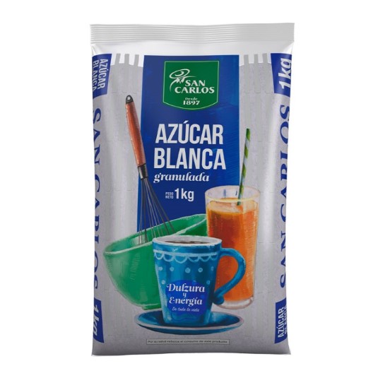 Azúcar Blanca San Carlos 1 Kg