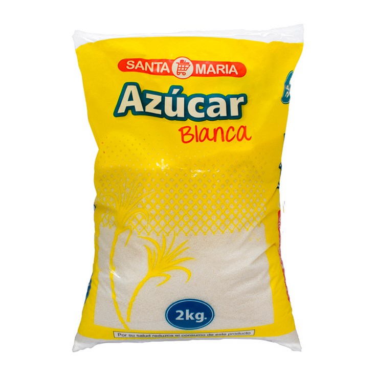 Azúcar Blanca Santa Maria 2 Kg