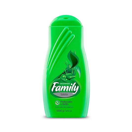 Family Shampoo Aloe Vera 1 Lt
