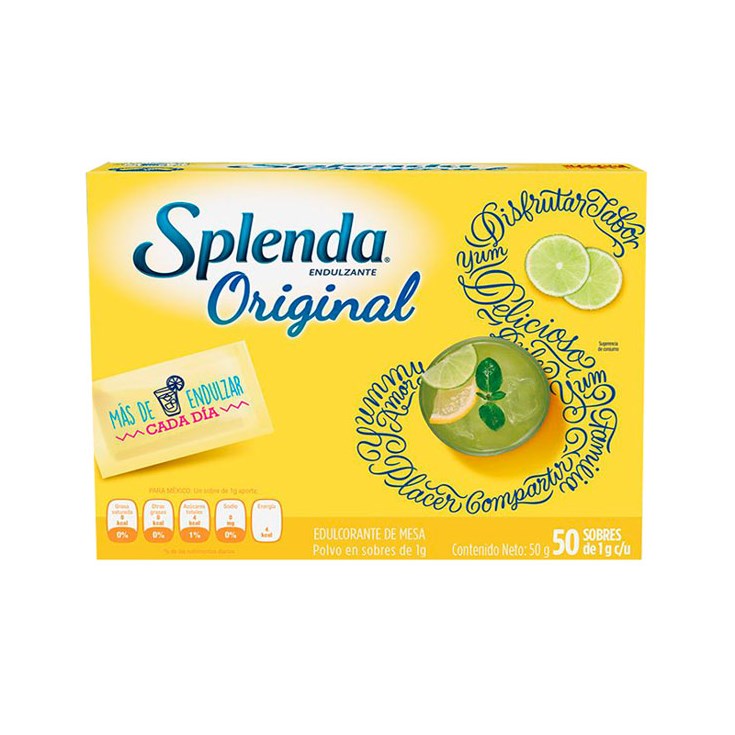 Azúcar Dietética Splenda X 50 Uni