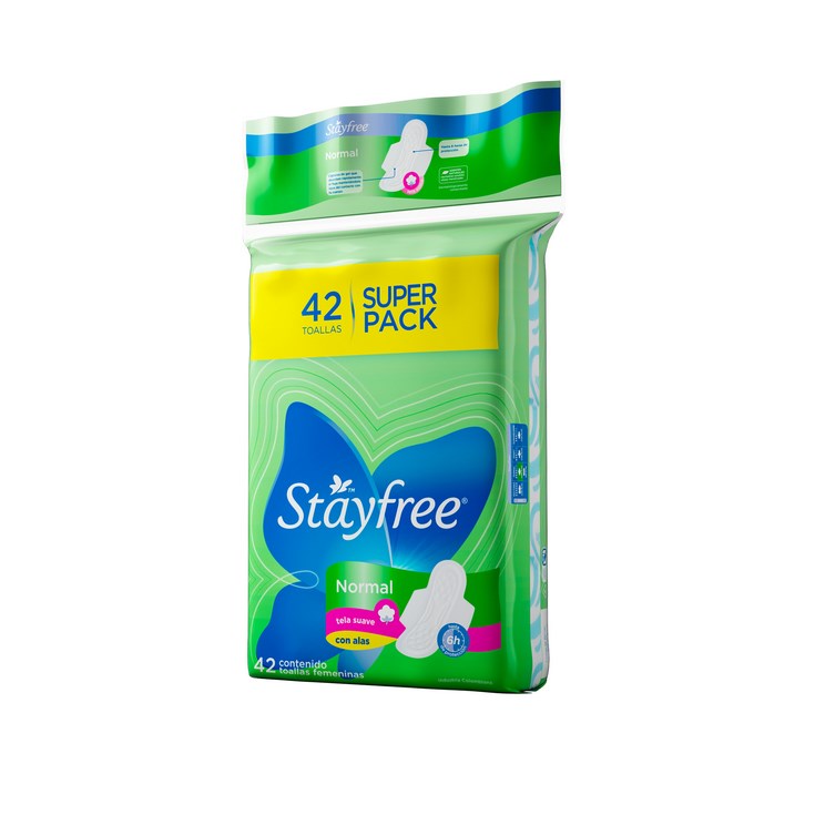 Alas Gel Dispensador Stayfree 42 Uni