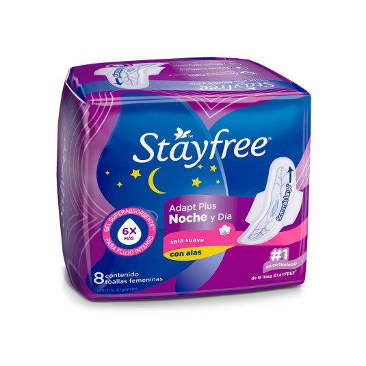 Adapt Plus Nocturna Stayfree 8 Uni