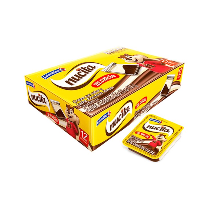 Nucita Chocolate X 12 Uni 168 Gr Nucita Chocolate X 12 Uni 168 Gr