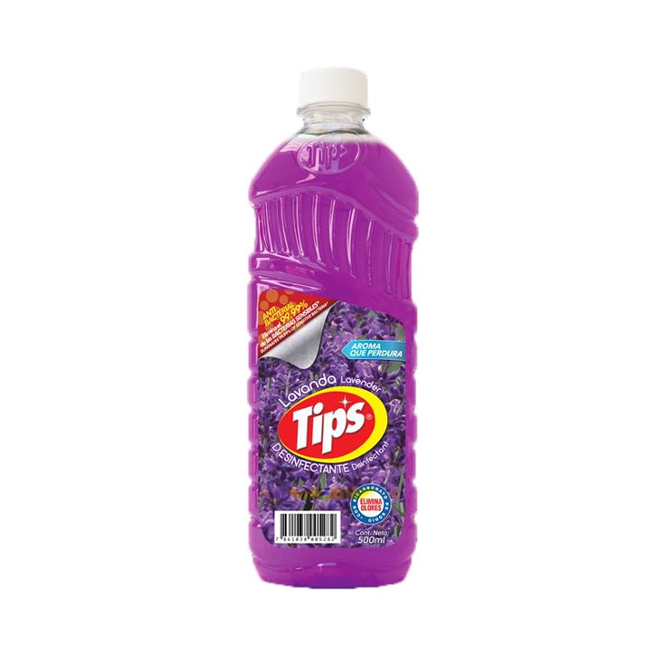 Desinfectante Lavanda Tips 500 Ml