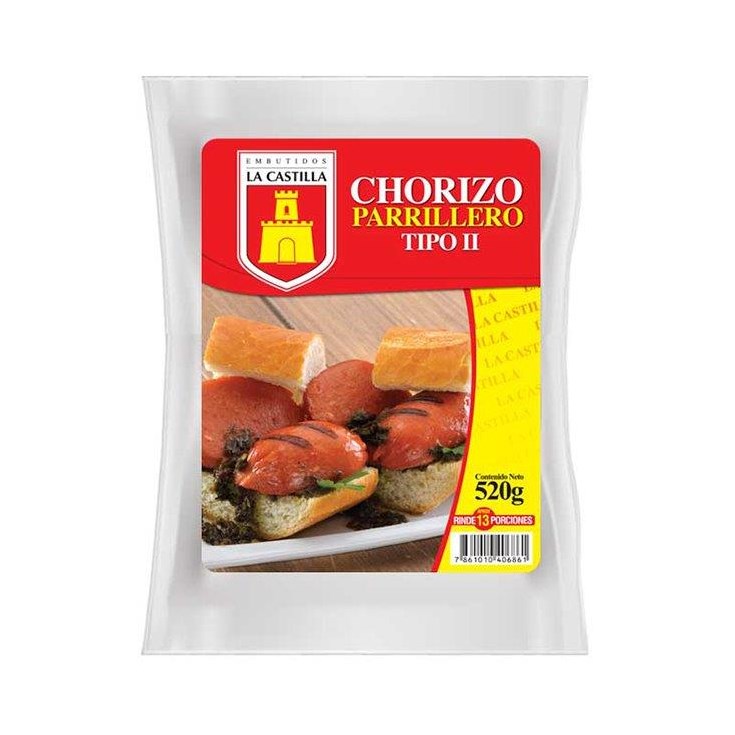 Castilla Chorizo Parrillero Familiar La Castilla 520 g