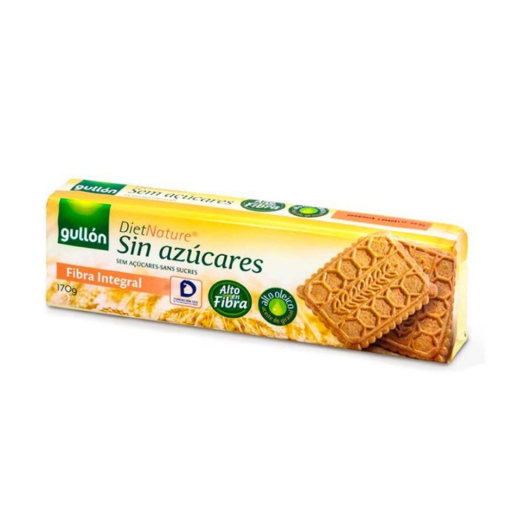 Galleta Dieta Fibra Sin Azúcar Gullón 170 Gr