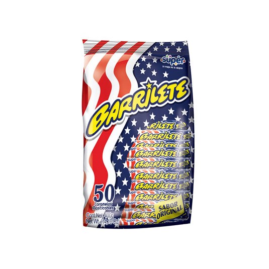 Caramelo Tutti Frutti Barrilete 400 Gr