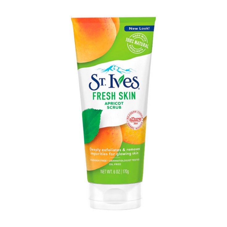 Crema facial apricot scrub tubo St.ives