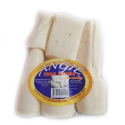 Yuca Pelada Angie 750 Gr