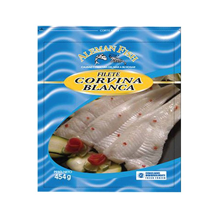 Filete Corvina Blanca Alemán Fish 450 Gr