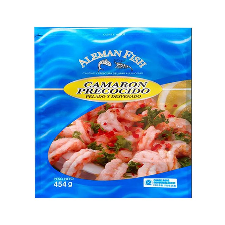 Camaron Precocido Alemán Fish 454 Gr.