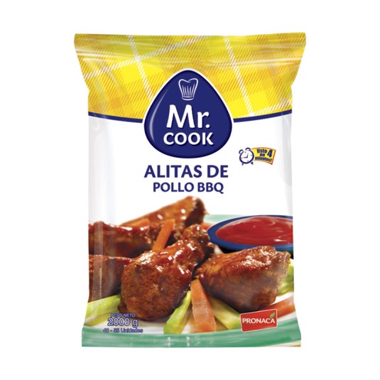 Mr. Cook Alitas BBQ 2 Kg