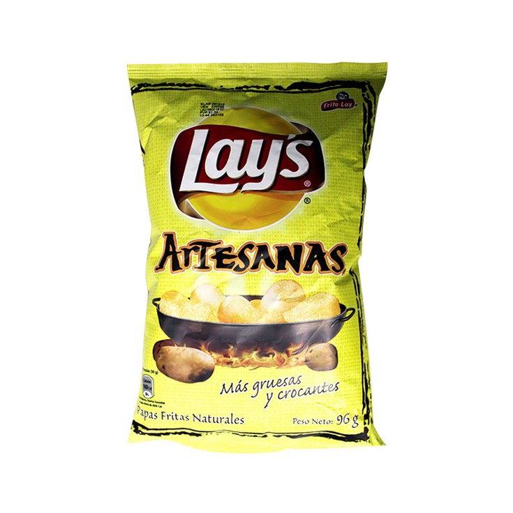 Artesanas Natural Lay´S 96 Gr Artesanas Natural Lay´S 96 Gr