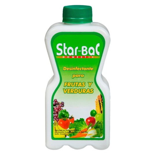 Star bac desinfectante de fruta y legumbre 150 ml.