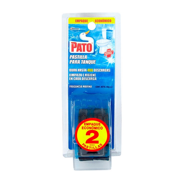 Pastilla Para Tanque Econo Pack Azul Pato X 2