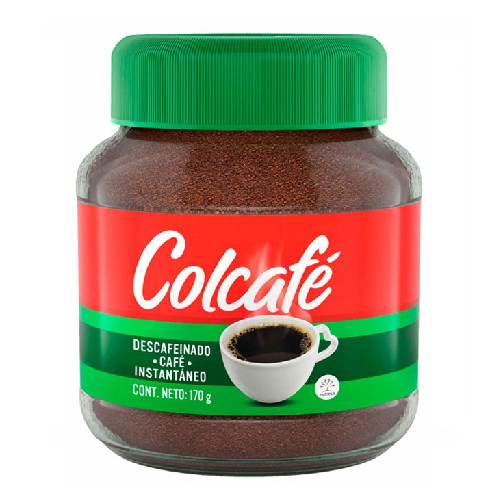 Café Descafeinado Colcafe 170 Gr