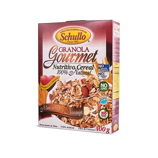 Gran Gourmet Almendra Y Naranja Schullo 400 Gr