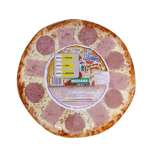 Pizza Mediana Lucy 500 Gr