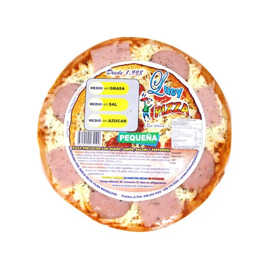 Pizza Pequeña Lucy 180 Gr