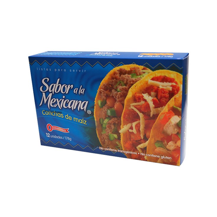 Tostadas Maíz Concha Sabor A La Mexicana 178 Gr Tostadas Maíz Concha Sabor A La Mexicana 178 Gr