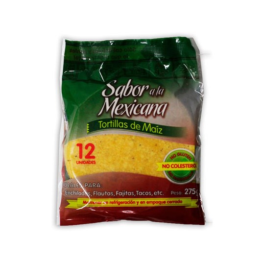 Tortillas De Maíz Sabor a La Mexicana 275 Gr.