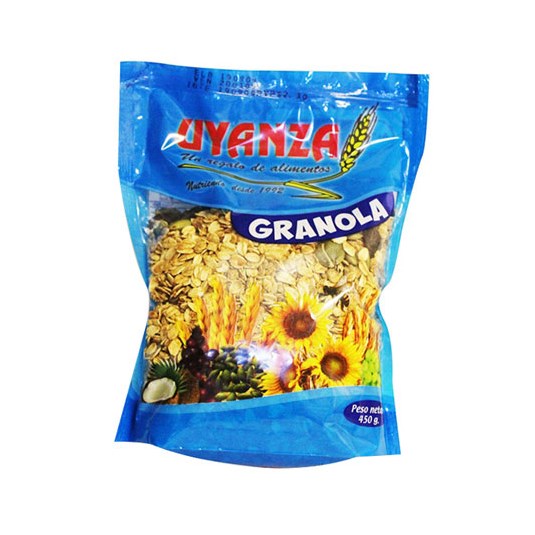 Granola Cereal Natural Uyanza 450 Gr