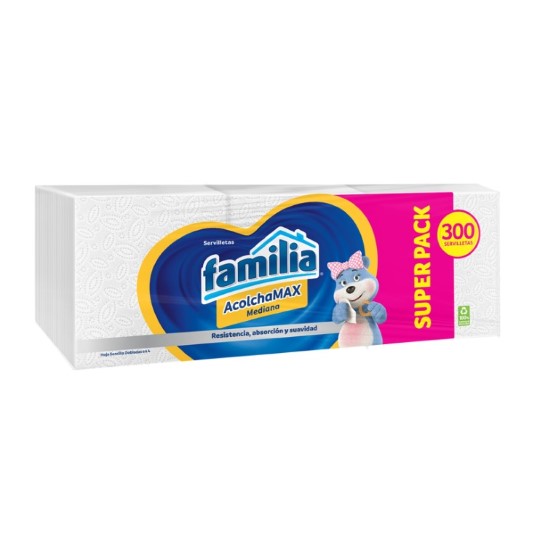 Servilleta Mediana Familia X 300 Uni