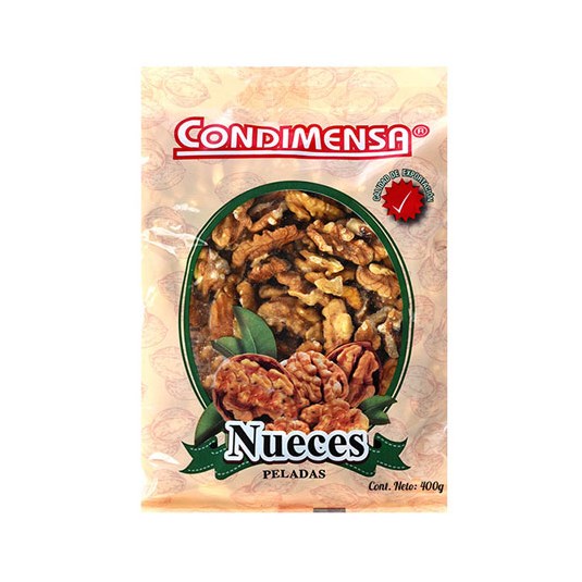 Nueces Peladas Condimensa 400 Gr